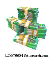 pilas, de, 100, dólar australiano