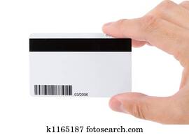 Plastic Digital Data Card