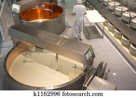 queijo, fábrica