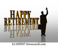 Retirement Party illustration Retirement Party illustration