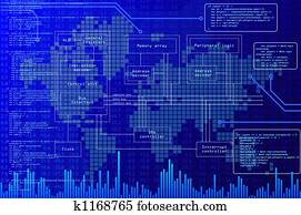 technology background technology background