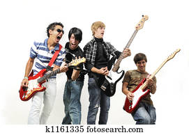 Teen rock band Teen rock band
