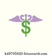 healthcare, omkostninger, og, administrasjonsutgifter, filmforestillingen, begrep, av, dyr, helsesbekymring