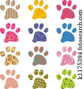 patterned paws patterned paws