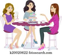 Tea Party Friends Tea Party Friends