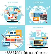webentwicklung, begriff abbilder, satz webentwicklung, begriff abbilder, satz