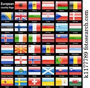 דגלל, רשת, כפתורים