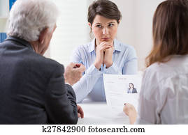 Difficult job interview