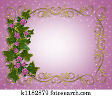 Ivy Floral Border element Ivy Floral Border element