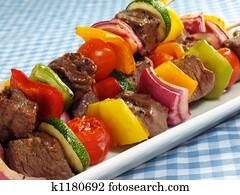 Steak & Vegetable Kebabs Steak & Vegetable Kebabs
