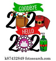 שלום, 2020, שלום, 2021, -, ראש שנה שמח, greeting.