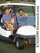 divnieks, vīriešu, golfers, jāšana, pa, golfs, blakšains, dzeršana uz vietas, golfs, ēdiens