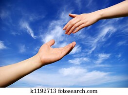 helping hand helping hand