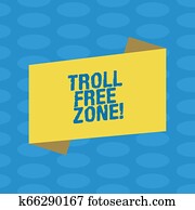 palabra, escritura, texto, gnomo, libre, zone., concepto de la corporación mercantil, para, social, red, dónde, tolerancia, y, bueno, comportamiento, es, un, política, blanco, color, doblado, bandera, tira, plano, estilo, foto, para, anuncio, poster.