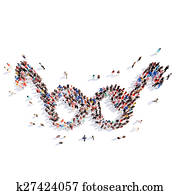  people in the form of glasses.