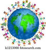 global, weihnachten, kinder