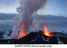 Volcano eruption Volcano eruption