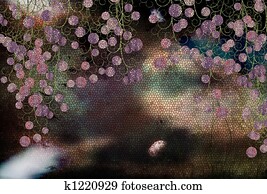 Antique Grapes Design Antique Grapes Design