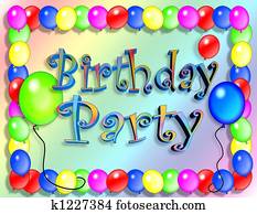 Birthday Party invitation Birthday Party invitation