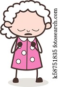 Download Clip Art of Angry Grandma k4538006 - Search Clipart ...