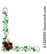 Christmas Border Corner design Christmas Border Corner design
