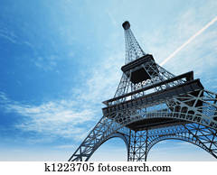 Eiffel tower in Paris Eiffel tower in Paris