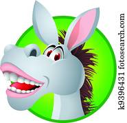 engraçado, burro engraçado, burro