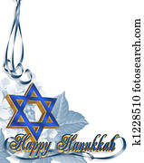 Hanukkah Card background Hanukkah Card background