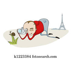 Tourist in Paris Tourist in Paris
