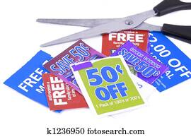 clipping coupons clipping coupons