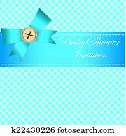 fiesta de nacimiento, tarjeta