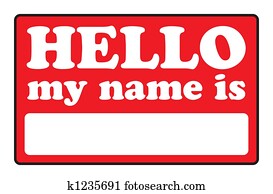 Hello My Name Is Tags Hello My Name Is Tags