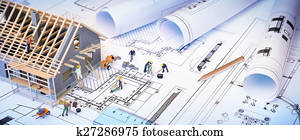 house under construction house under construction