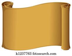Parchment scroll background Parchment scroll background
