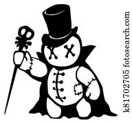 Voodoo Doll Clipart | Our Top 1000+ Voodoo Doll EPS Images | Fotosearch