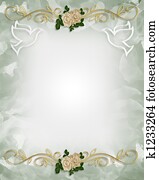 Wedding Invitation Template Roses Wedding Invitation Template Roses