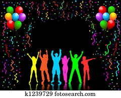 מפלגה, אנשים, לרקוד