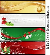 christmas banners christmas banners