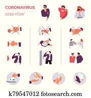Coronavirus 2019ncov epidemic disease do and donts infographics Coronavirus 2019ncov epidemic disease do and donts infographics