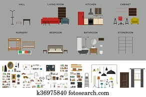 Furniture interior elements Furniture interior elements
