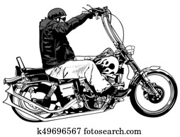 Rider On Chopper Rider On Chopper