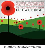 יום זיכרון, כרטיס, ב, וקטור, format.