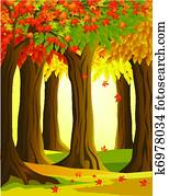 Autumn forest Autumn forest