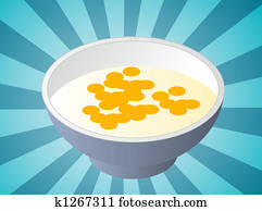 Cereal with milk Cereal with milk