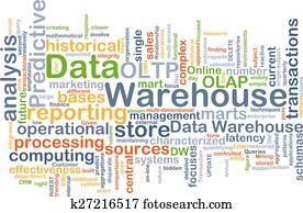 Data warehouse background concept Data warehouse background concept