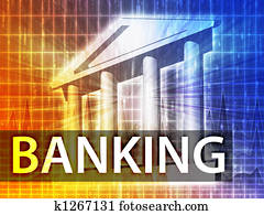 operação bancária, ilustração