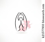 prayer hands icon prayer hands icon