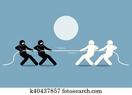 Tug of war
