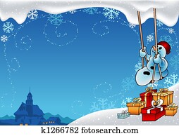 מושלג, חג המולד