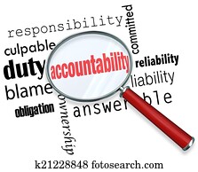 Accountability Search Find Responsibile People Credit Blame